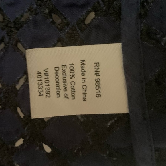 🥀FLASH SALE Coldwater Creek Blue Zip Front Jackets - Picture 4 of 6